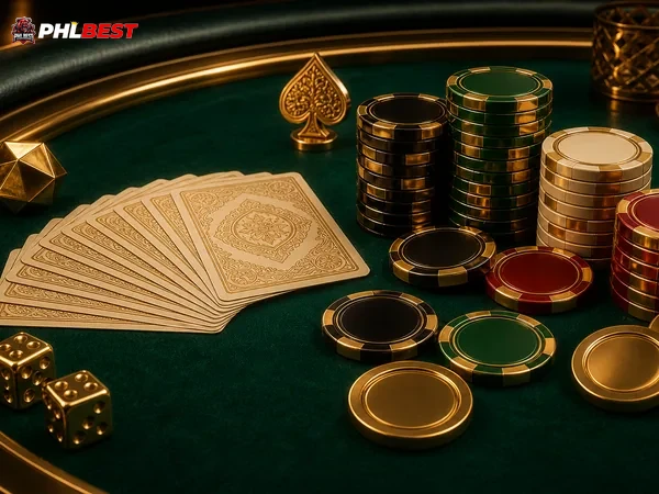 Virtual casino game lobby view
