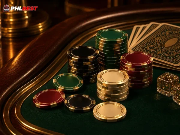 Mobile virtual casino gameplay